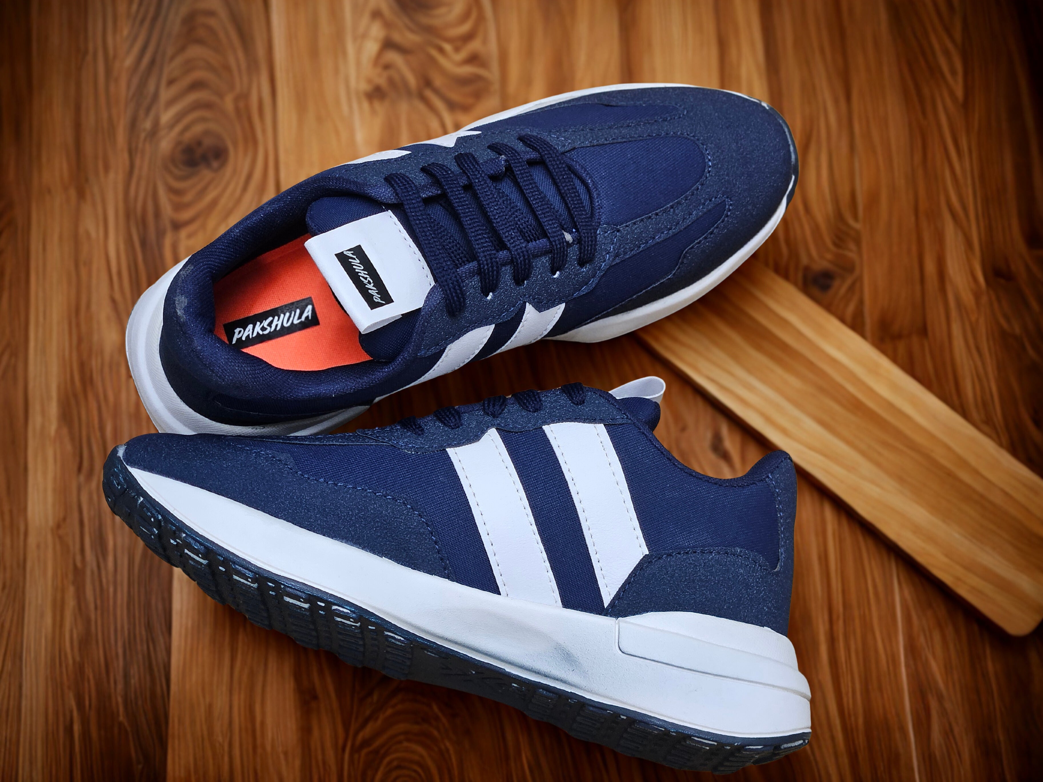 Pakshula Navy White SpeedFlex Sneakers