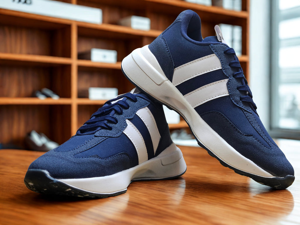 Pakshula Navy White SpeedFlex Sneakers