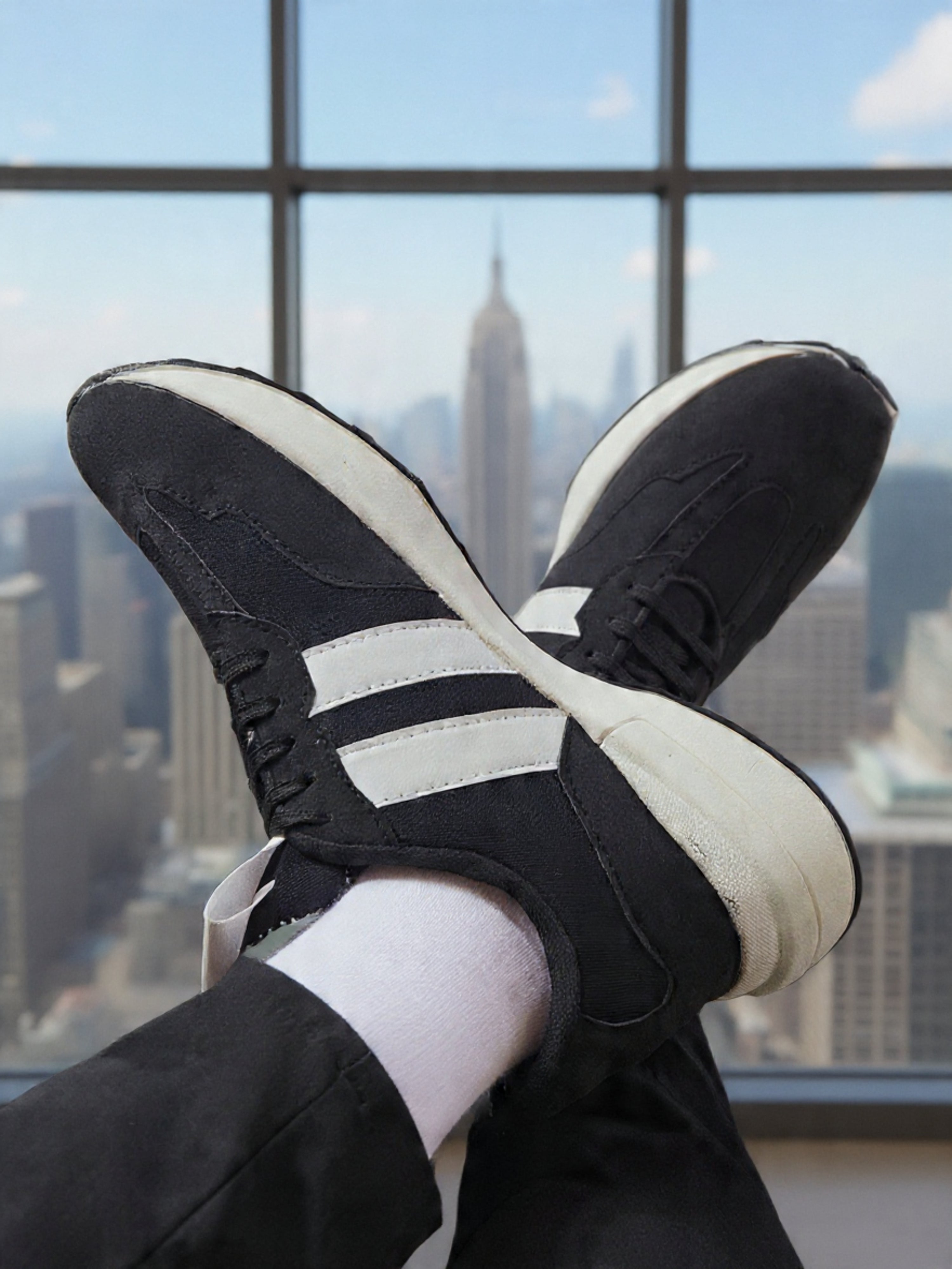 Pakshula Black-White SpeedRunner Sneakers