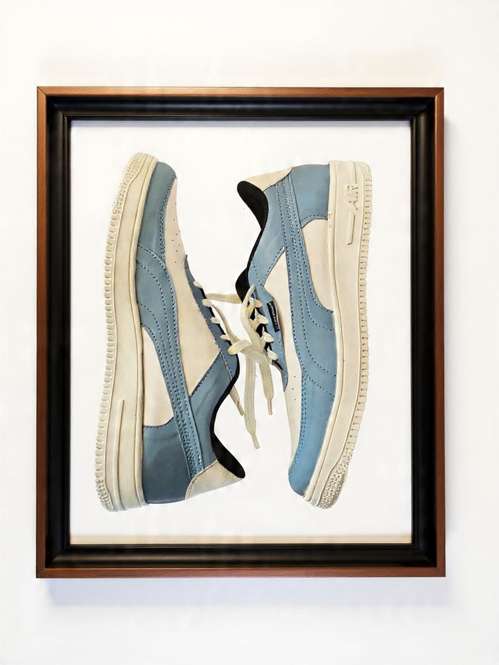 PAKSHULA Sky Blue–White Premium Sneakers