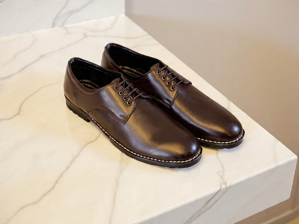 PAKSHULA'S CLASSIC BROWN SHOES