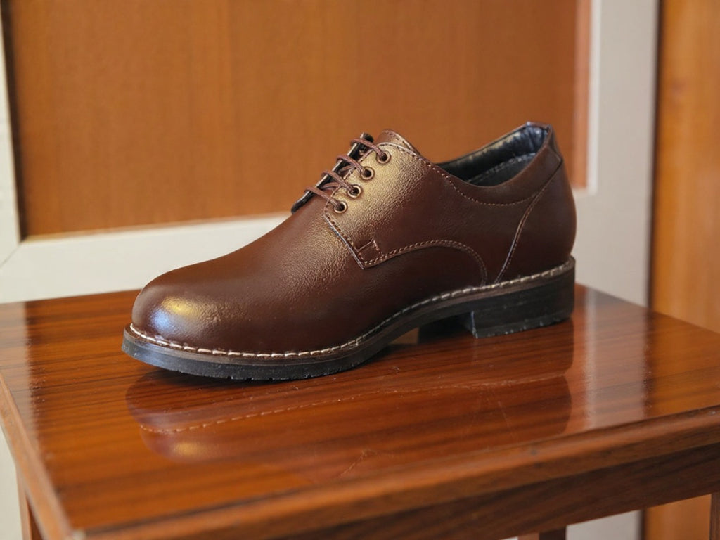 PAKSHULA'S CLASSIC BROWN SHOES